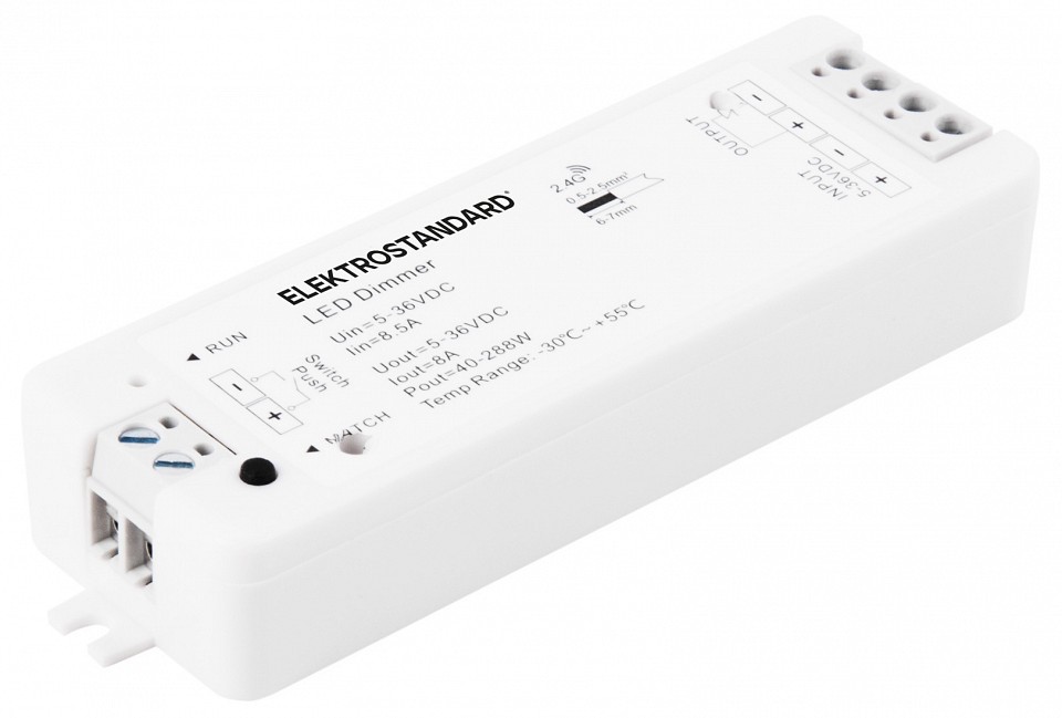 Контроллер-диммер elektrostandard аксессуары для светодиодных лент 12/24v a057644