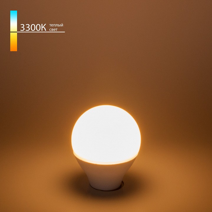 Лампа светодиодная elektrostandard mini classic led e14 9вт 3300k a058932
