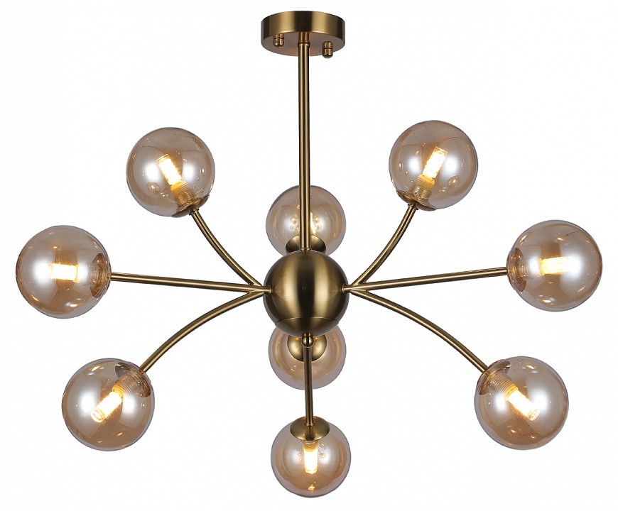 Люстра на штанге escada infinity 10164/9pl copper