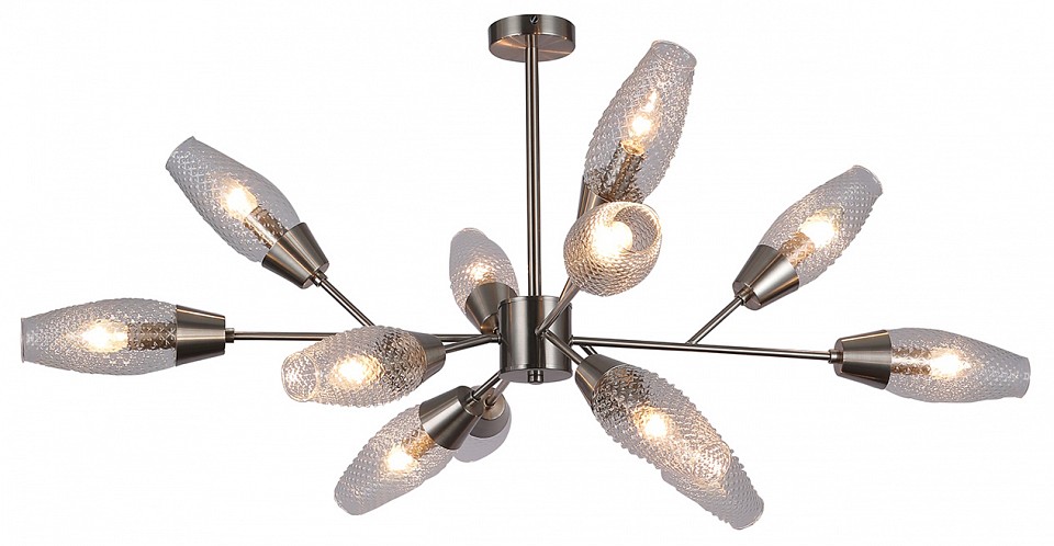 Люстра на штанге escada desire 10165/12pl nickel