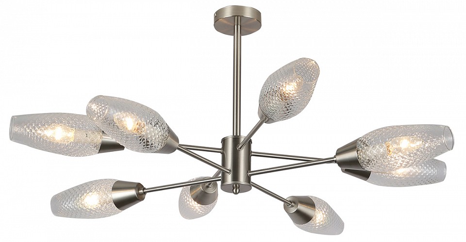 Люстра на штанге escada desire 10165/8pl nickel