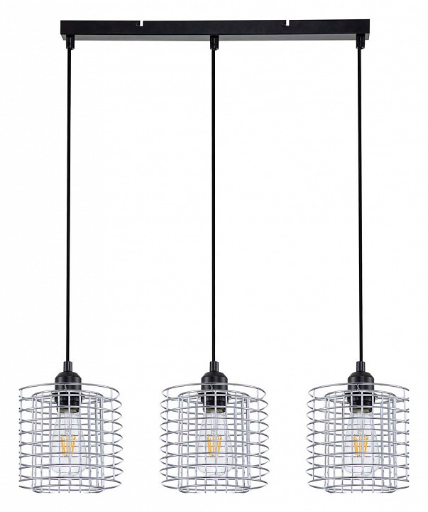 Подвесной светильник escada grid 10190/3s chrome