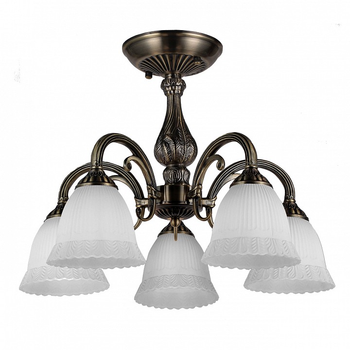 Люстра на штанге escada versailles 1114/5pl bronze