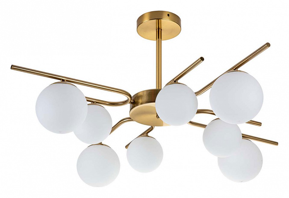 Люстра на штанге escada sphere 642/8p brass