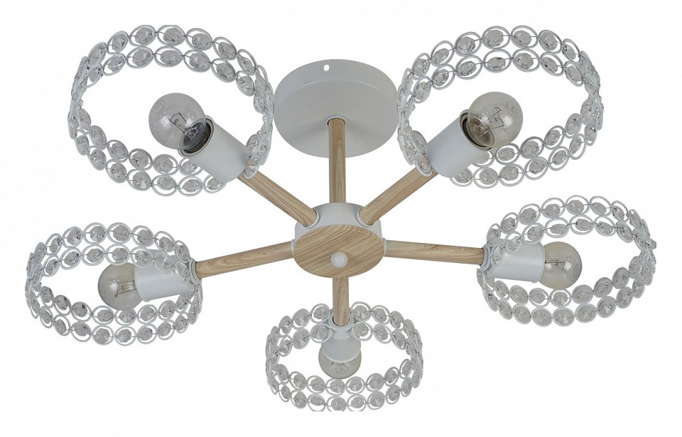 Люстра на штанге escada banjo 679/5p white