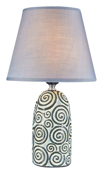 Настольная лампа декоративная escada natural 699/1l grey