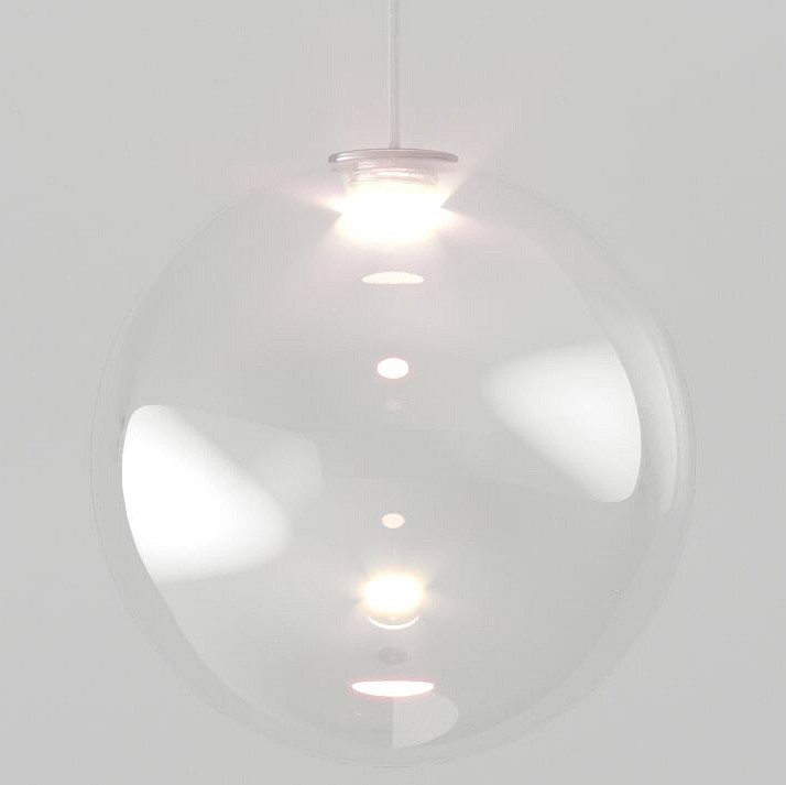 Подвесной светильник eurosvet wonder 50232/1 led прозрачный