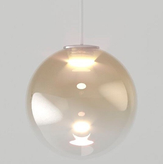 Подвесной светильник eurosvet wonder 50234/1 led янтарный
