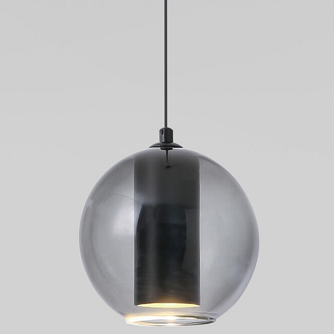 Подвесной светильник eurosvet cobble 50258/1 led дымчатый