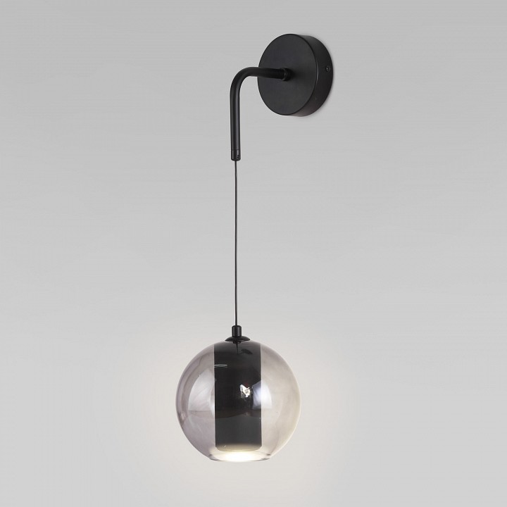 Бра eurosvet cobble 50258 led дымчатый