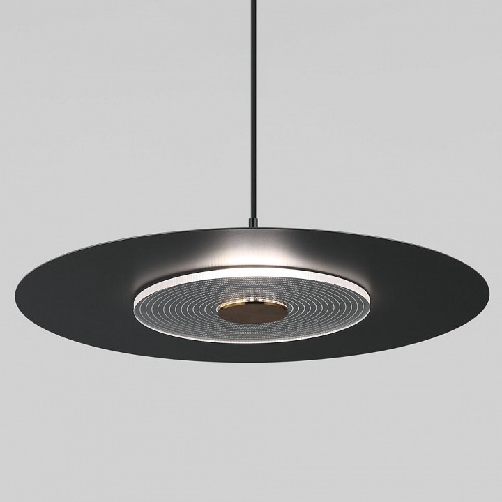 Подвесной светильник eurosvet kontur 40030/1 led черный