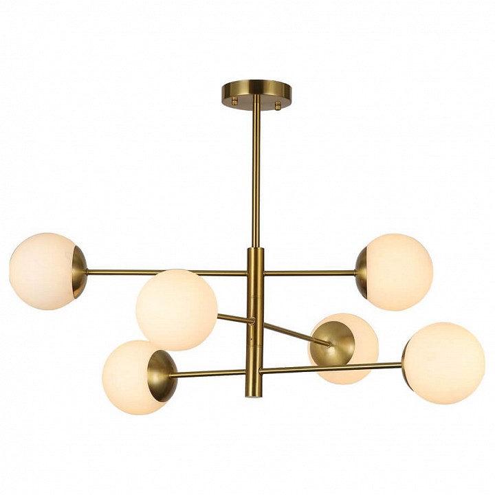 Люстра на штанге f-promo gutta 2854-6p