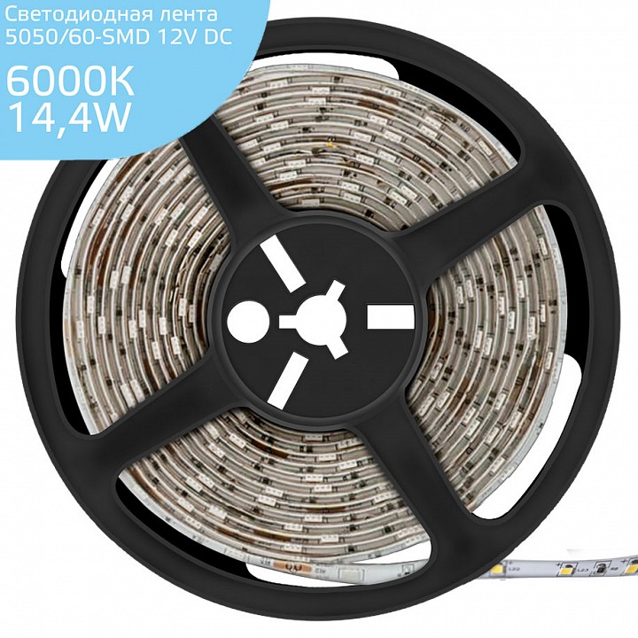 Лента светодиодная gauss gauss led elementary 355000314