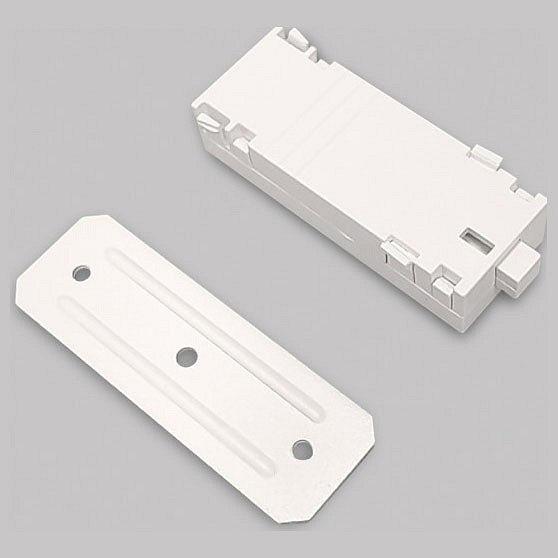 Соединитель угловой l-образный для треков imex smart line il.0050.4001-wh