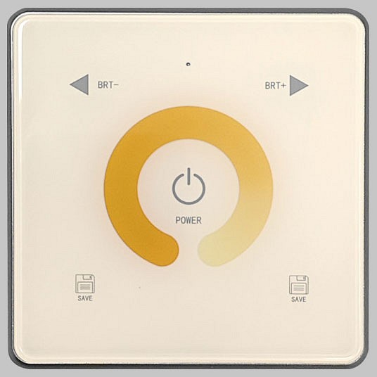 Панель-регулятора цт сенсорная встраиваемая imex smart line il.0050.7001-bg