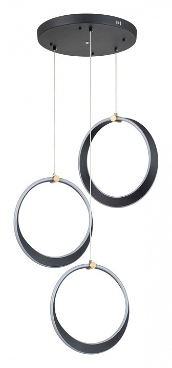 Подвесной светильник indigo parade 14014/3p black