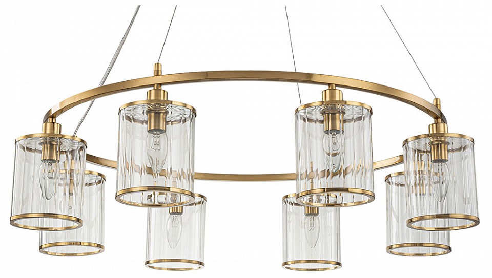 Подвесная люстра indigo dante 13022/8p brass