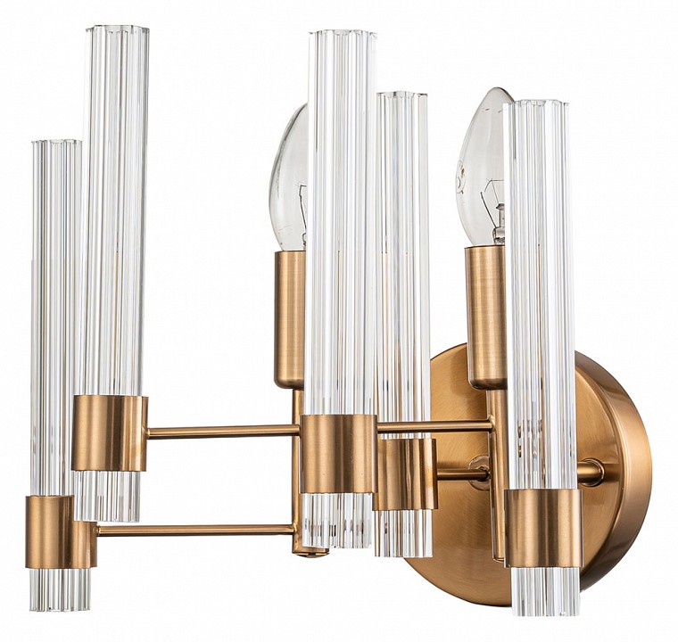 Бра indigo favara 11040/2w brass