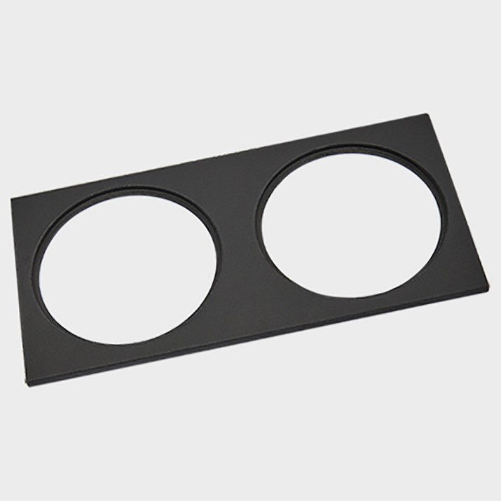 Рамка на 2 светильника italline it08-8015 it08-8015 black