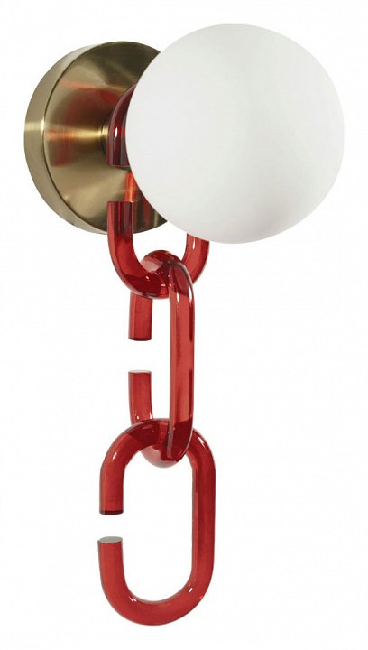 Бра loft it chain 10128w red