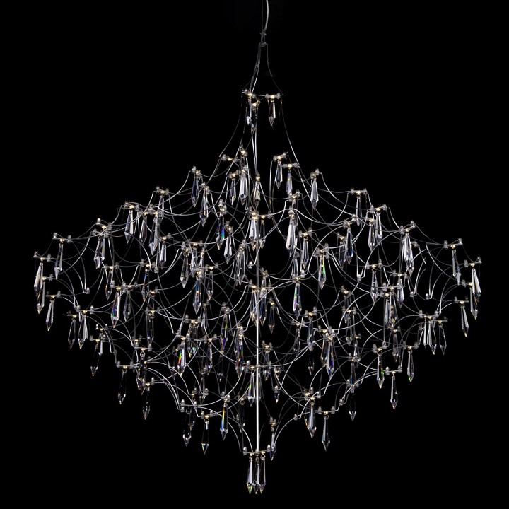 Подвесная люстра loft it mira 10259/1000 silver asfour