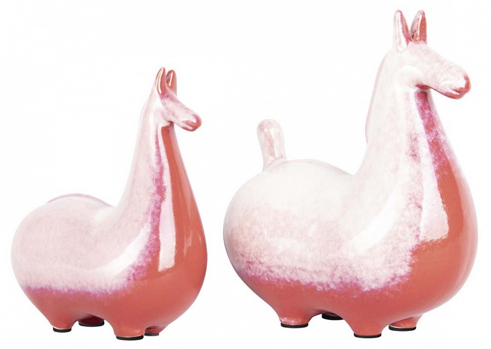 Набор из 2 статуэток loft it horse 10283 red (2 pcs)