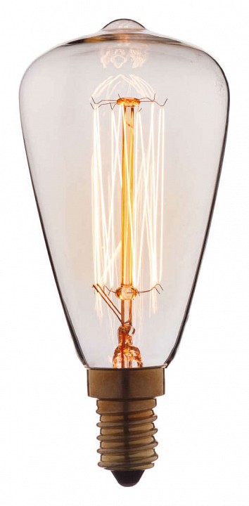 Лампа накаливания loft it edison bulb e14 40вт k 4840-f