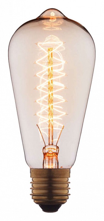 Лампа накаливания loft it edison bulb e27 60вт k 6460-ct