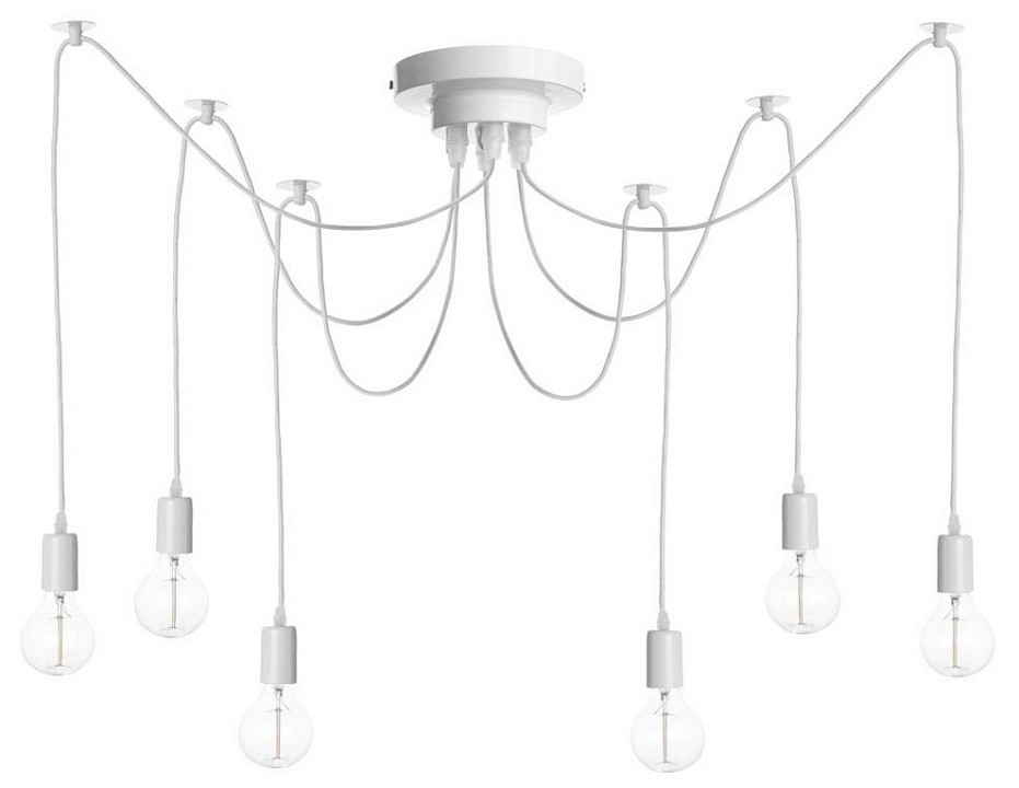 Подвесная люстра loft it spider loft1162w/6