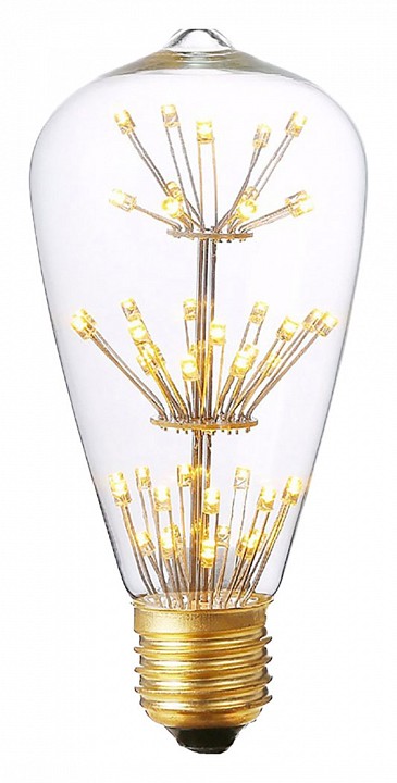 Лампа светодиодная loft it edison bulb e27 3вт 2700k st64-47led