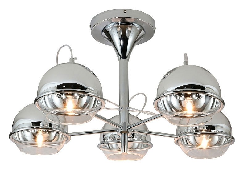 Люстра на штанге lumina deco veroni ldc 1029-5 chr