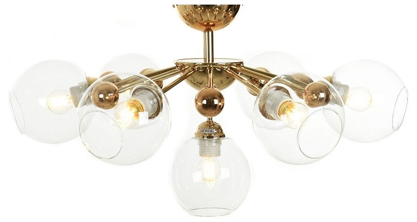 Люстра на штанге lumina deco devoli ldc 8040-7 f.gd+pr
