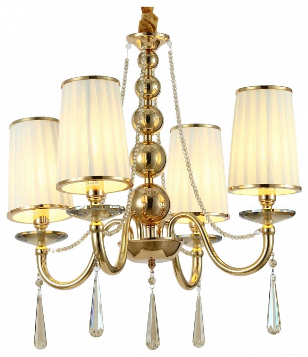 Подвесная люстра lumina deco fabione ldp 1200-4 f.gd
