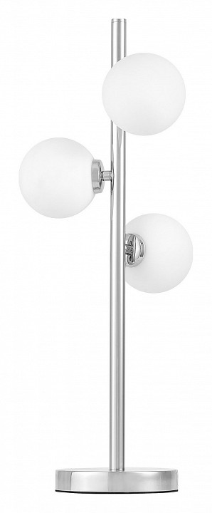 Настольная лампа декоративная lumina deco marsiada ldt 6033-3 chr