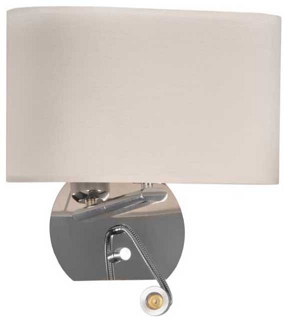 Бра с подсветкой lumina deco aruni ldw 6052-2 wt