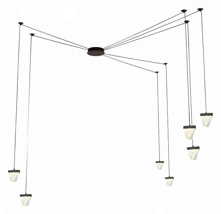 Подвесная люстра lussole littlerock lsp-7096