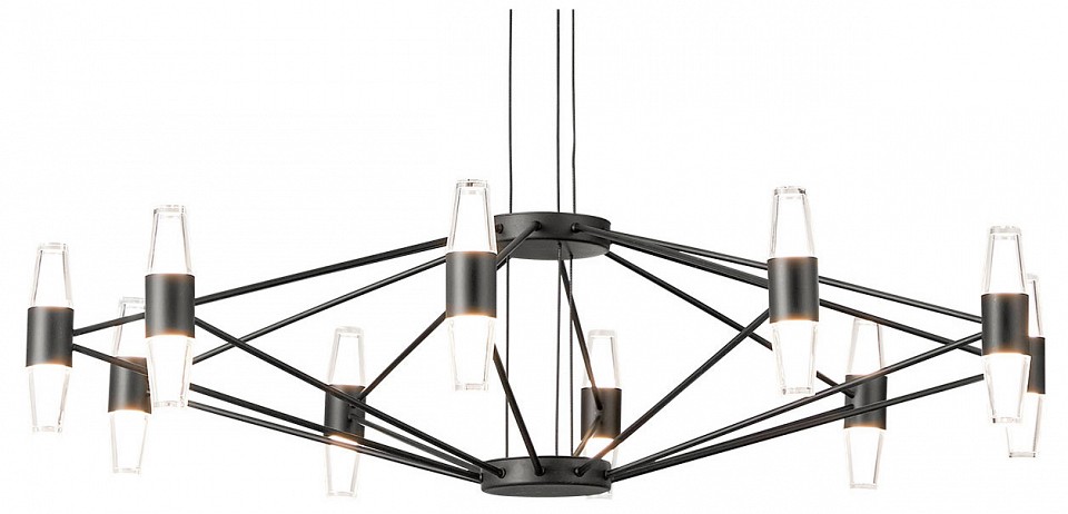 Подвесная люстра lussole hopkins lsp-7408