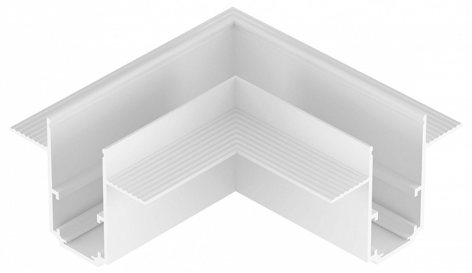 Соединитель угловой l-образный для треков встраиваемых lightstar uno 509246