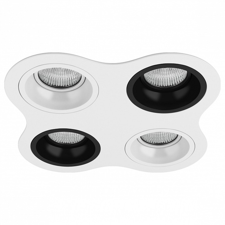 Встраиваемый светильник lightstar domino d64606070607