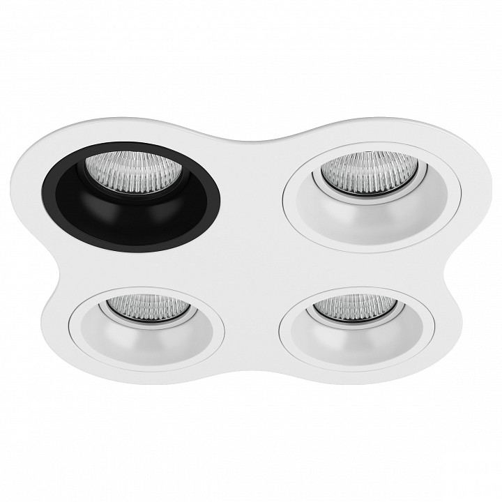 Встраиваемый светильник lightstar domino d64607060606