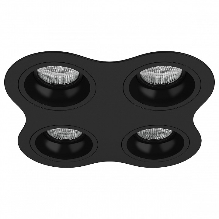 Встраиваемый светильник lightstar domino d64707070707