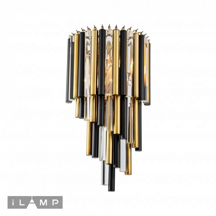 Накладной светильник ilamp tribeca 097b-3 mbr+bk