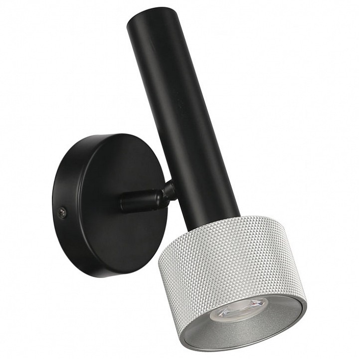 Бра iledex delta 2360-1 bk+sl