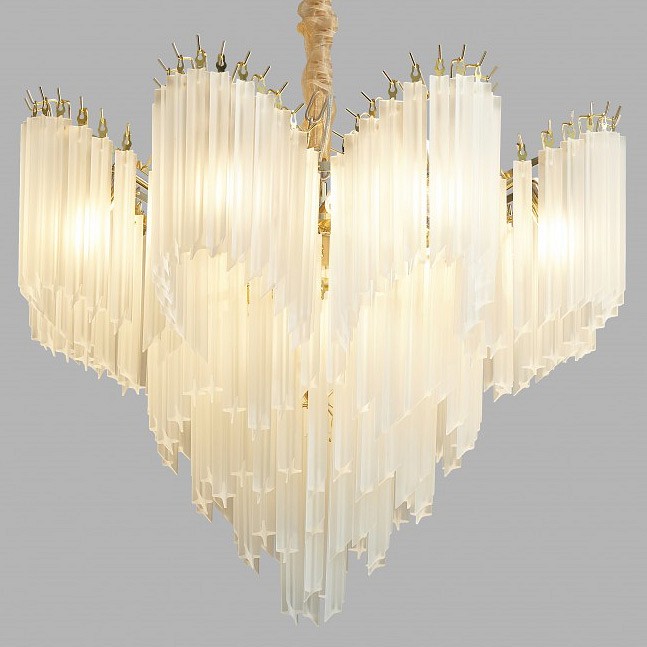 Подвесная люстра ilamp rockfeller 8095-800 sgd+wh