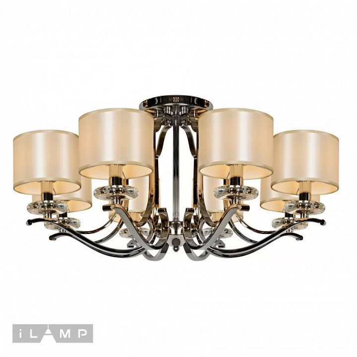 Люстра на штанге ilamp london 88389/8 cr