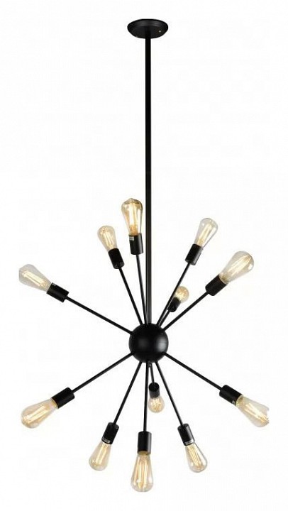 Люстра на штанге ilamp spider loft209-12b