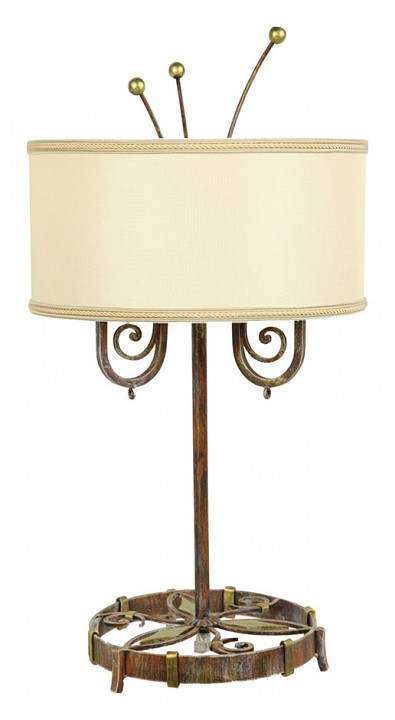 Настольная лампа декоративная mm lampadari eden 6578/l3 v2172