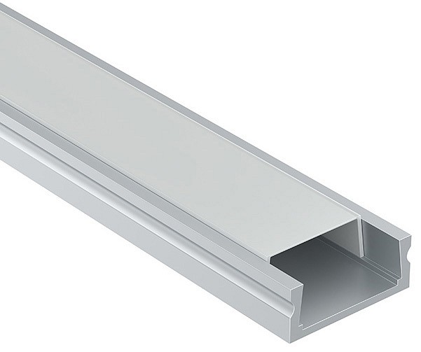 Профиль накладной maytoni алюминиевый профиль alm001s-2m