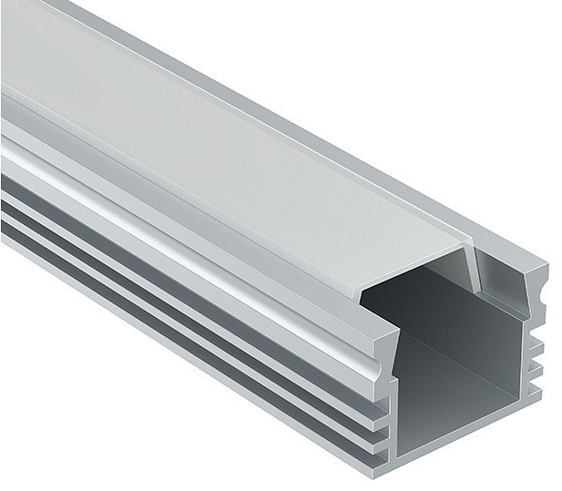 Профиль накладной maytoni алюминиевый профиль alm005s-2m