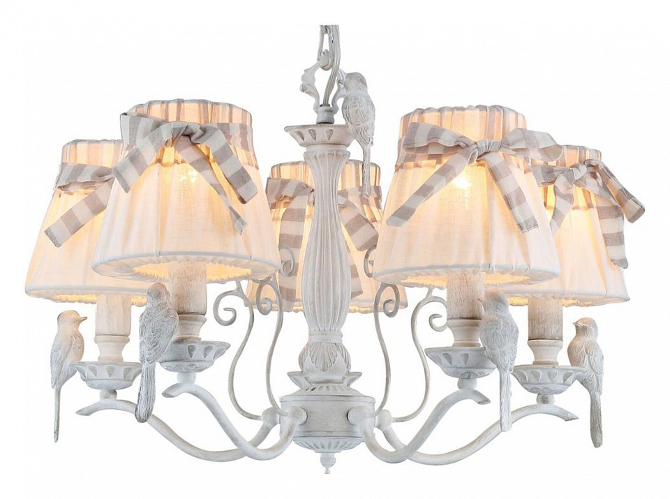 Подвесная люстра maytoni bird arm013-05-w